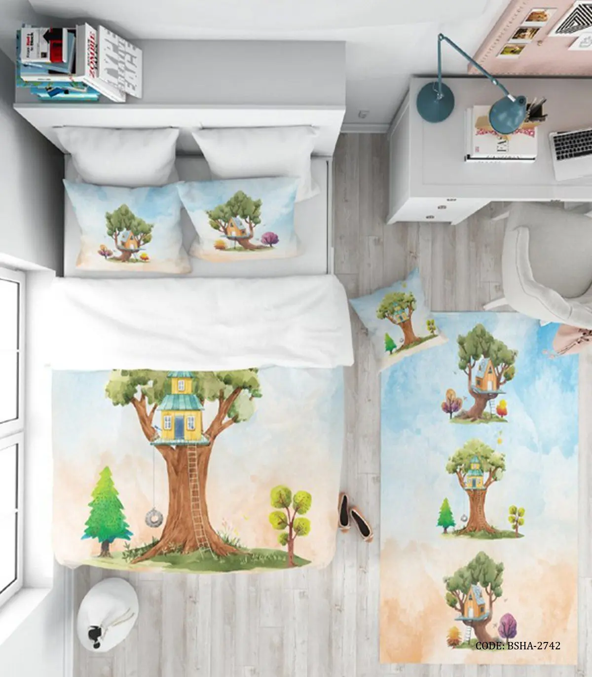 روتختی اسپرت دخترانه و پسرانه مدل Tree House