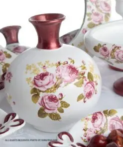 ست هفت سین طرح دو گل با آینه گرد
