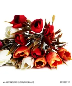گل لاله مصنوعی