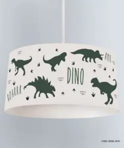لوستر اتاق کودک پسرانه طرح دایناسور مدل Happy Dino
