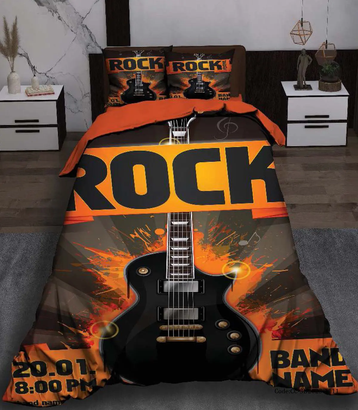 روتختی پسرانه طرح گیتار مدل Rock
