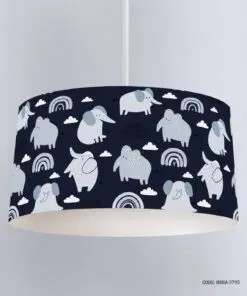 لوستر اتاق کودک طرح فیل مدل A lonely Elephant