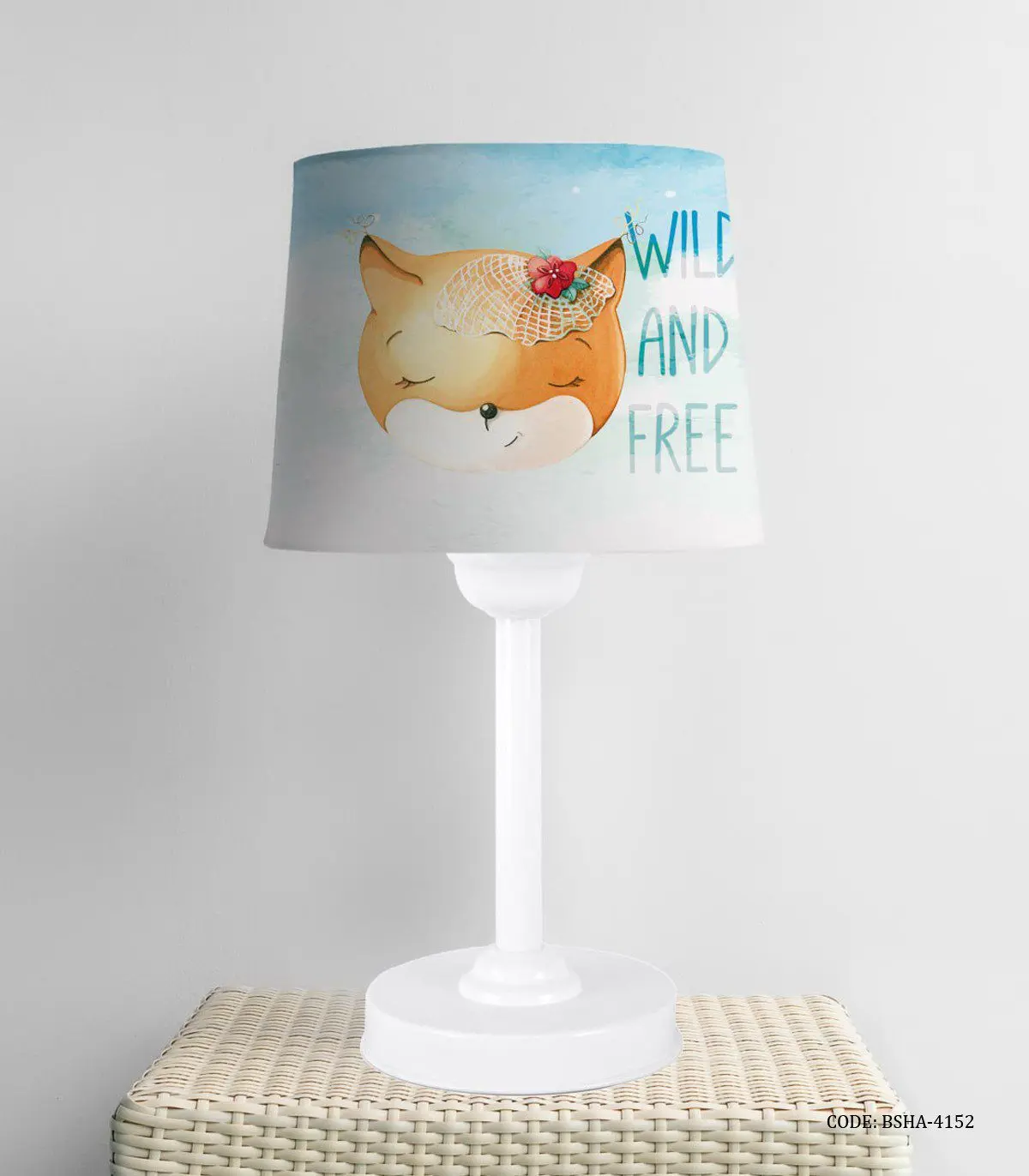 آباژور اتاق دخترانه طرح روباه مدل Wild and Free