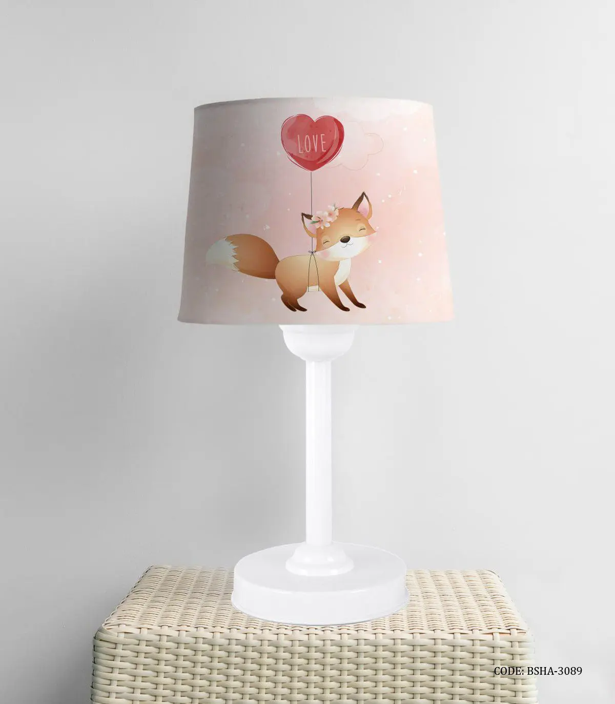 آباژور اتاق دخترانه طرح روباه مدل Little Foxy