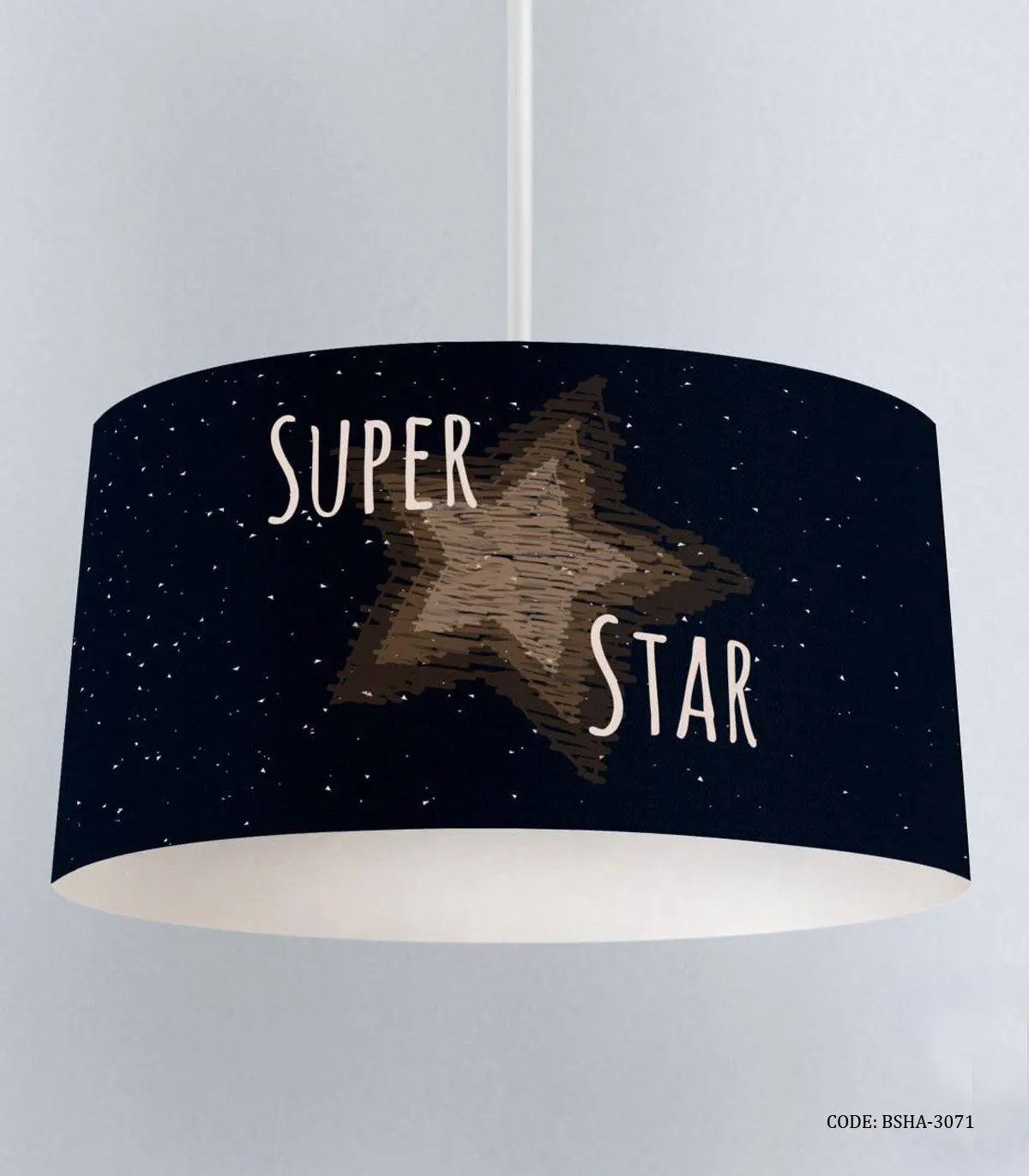 لوستر اتاق پسرانه طرح ستاره مدل Shine Like a Star