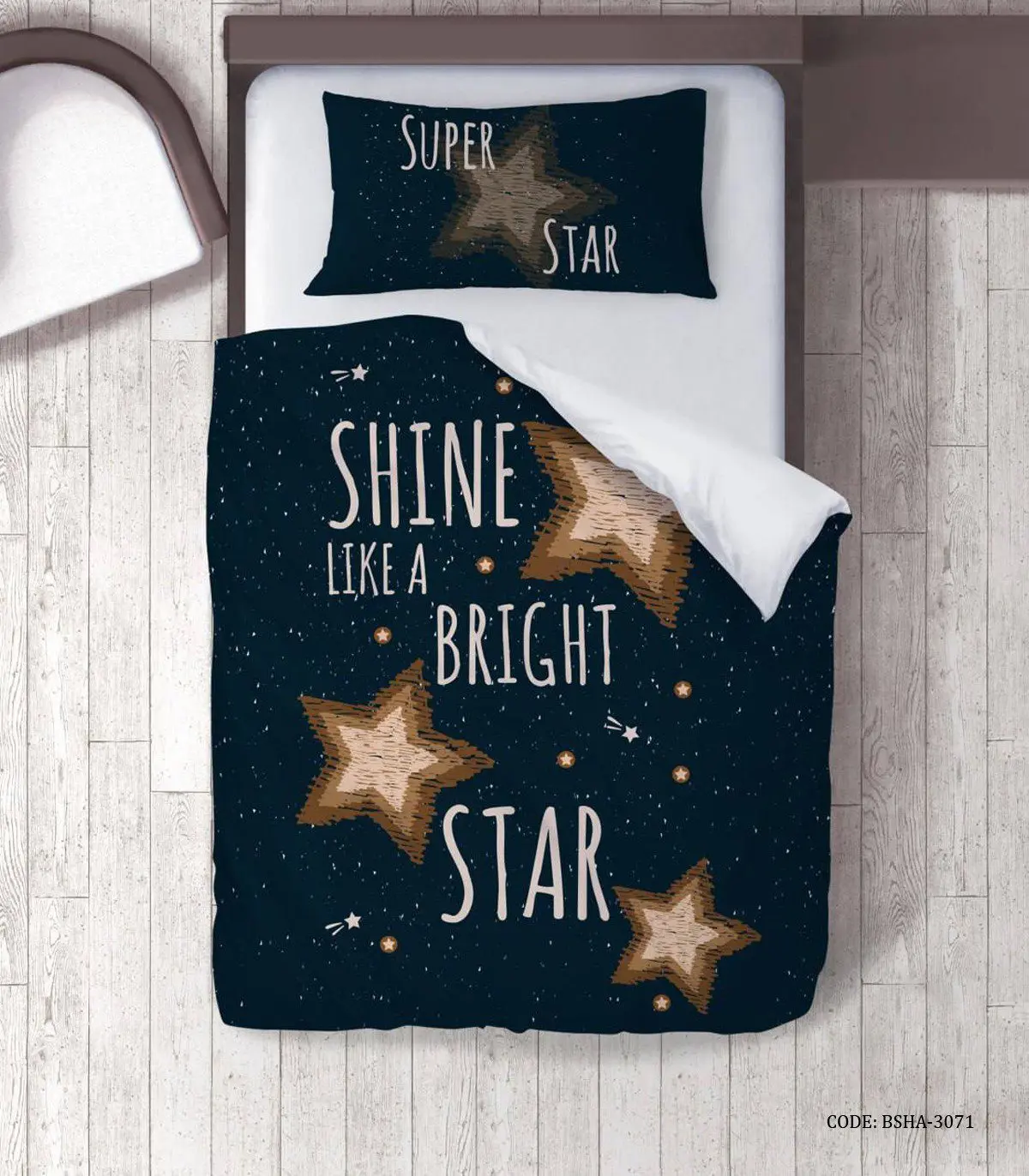 روتختی پسرانه 4 تکه طرح ستاره مدل Shine Like a Star
