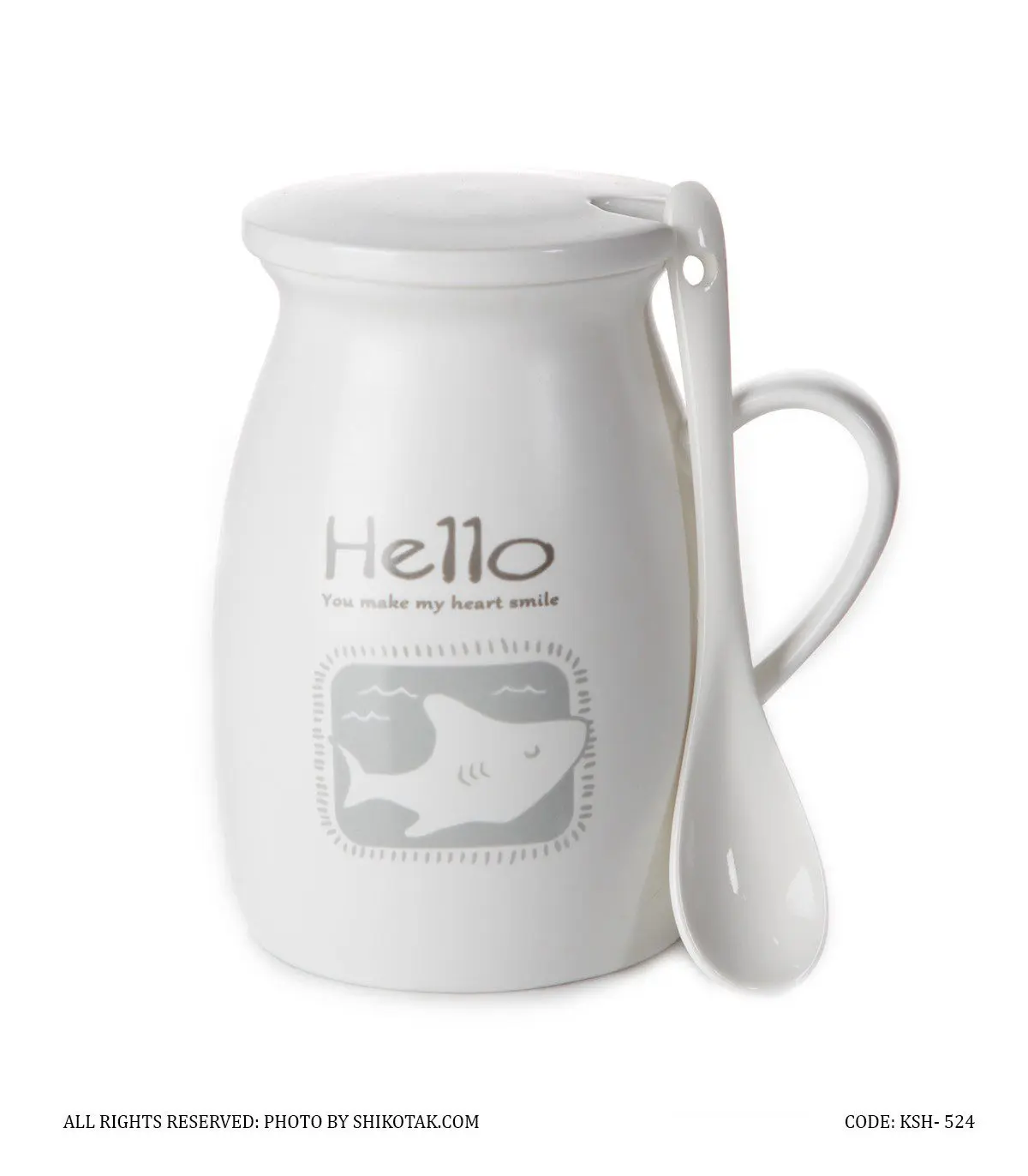 ماگ سرامیکی طرح Hello