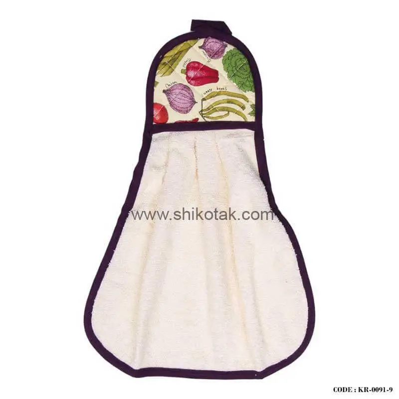 ست پارچه ای آشپزخانه 9 تکه طرح سبزیجات