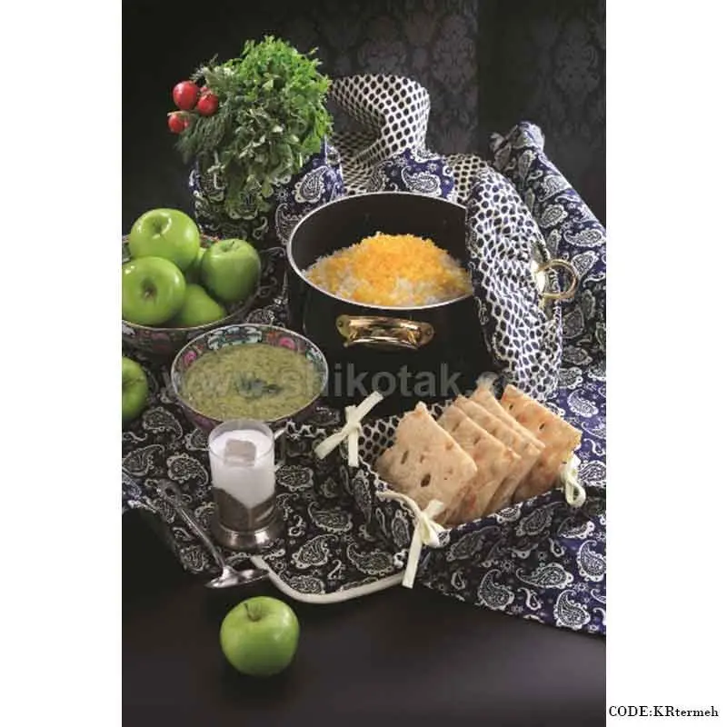 ست 20 تکه آشپزخانه طرح ترمه