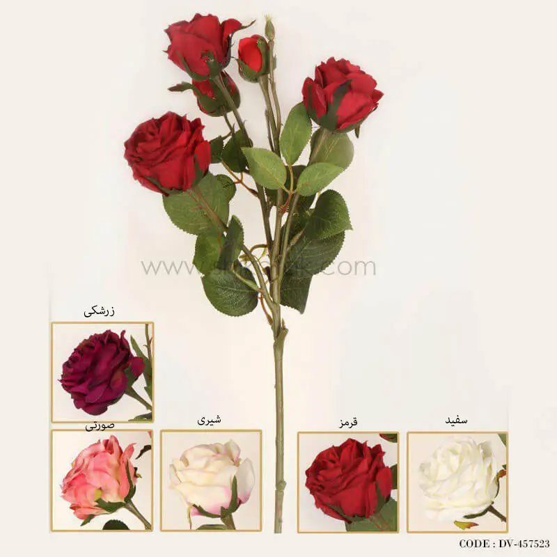 گل رز چینی مصنوعی