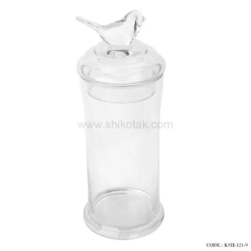 کندی باکس شیشه ای طرح پرنده سری 9-121