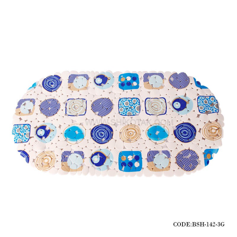 پادری پلاستیکی طرح کاشی آبی