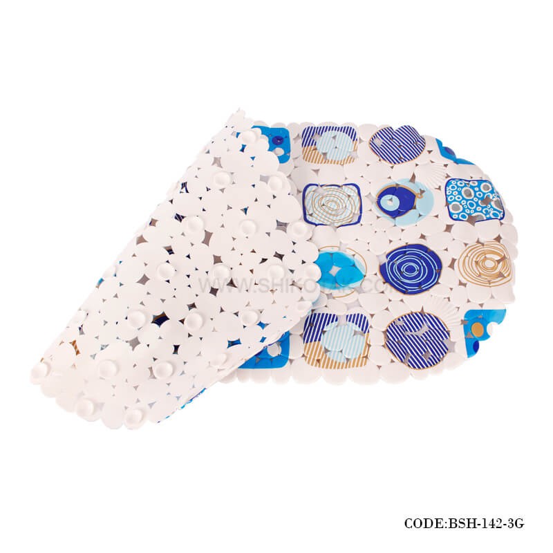 پادری پلاستیکی طرح کاشی آبی