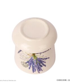 گلدان سرامیک طرح لاوندر