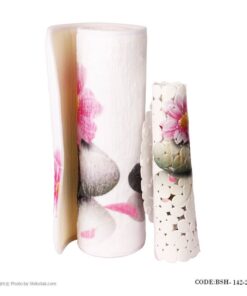 ست پادری دو عددی طرح گل سنگ