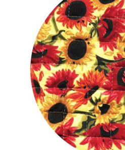 سرویس آشپزخانه پارچه ای 9 تکه طرح آفتابگردان