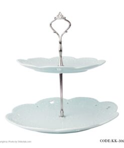 شیرینی خوری دو طبقه گلبرگ مدل BLUE