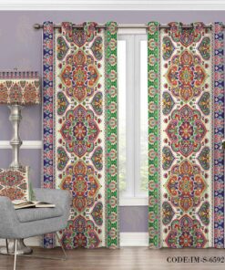 پرده پانچی سبک سنتی مدل 6592
