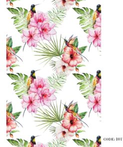 پرده زبرا طرح نیلوفر مدل 1017