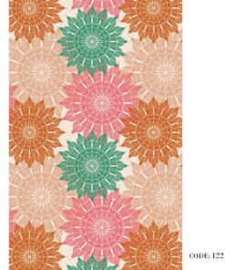 پرده کرکره ای زبرا طرح خورشید مدل 1221