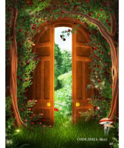 پوستر طبیعت کاغذی طرح Garden