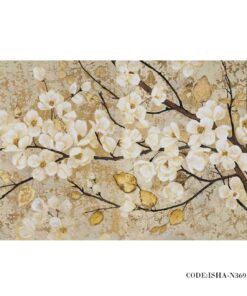 پوستر گل کاغذی دیواری طرح شکوفه