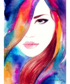 پوستر کاغذی آرایشگاه مدل چهره