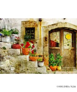 پوستر دیواری پارچه ای مدل گلدان