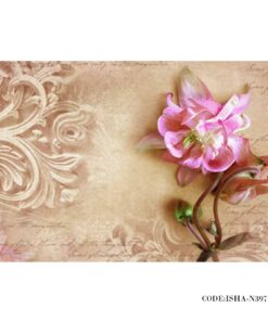 پوستر دیواری پارچه ای مدل شاخه گل