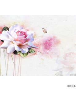پوستر دیواری پارچه ای سه بعدی طرح باغ