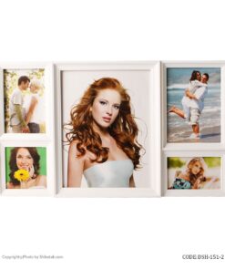 قاب عکس دیواری 5 تایی مستطیل سری 2-151