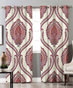 پرده پانچ اتاق پذیرایی مدل حلوان