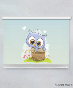 پرده شید مناسب سیسمونی مدل BLUE OWL
