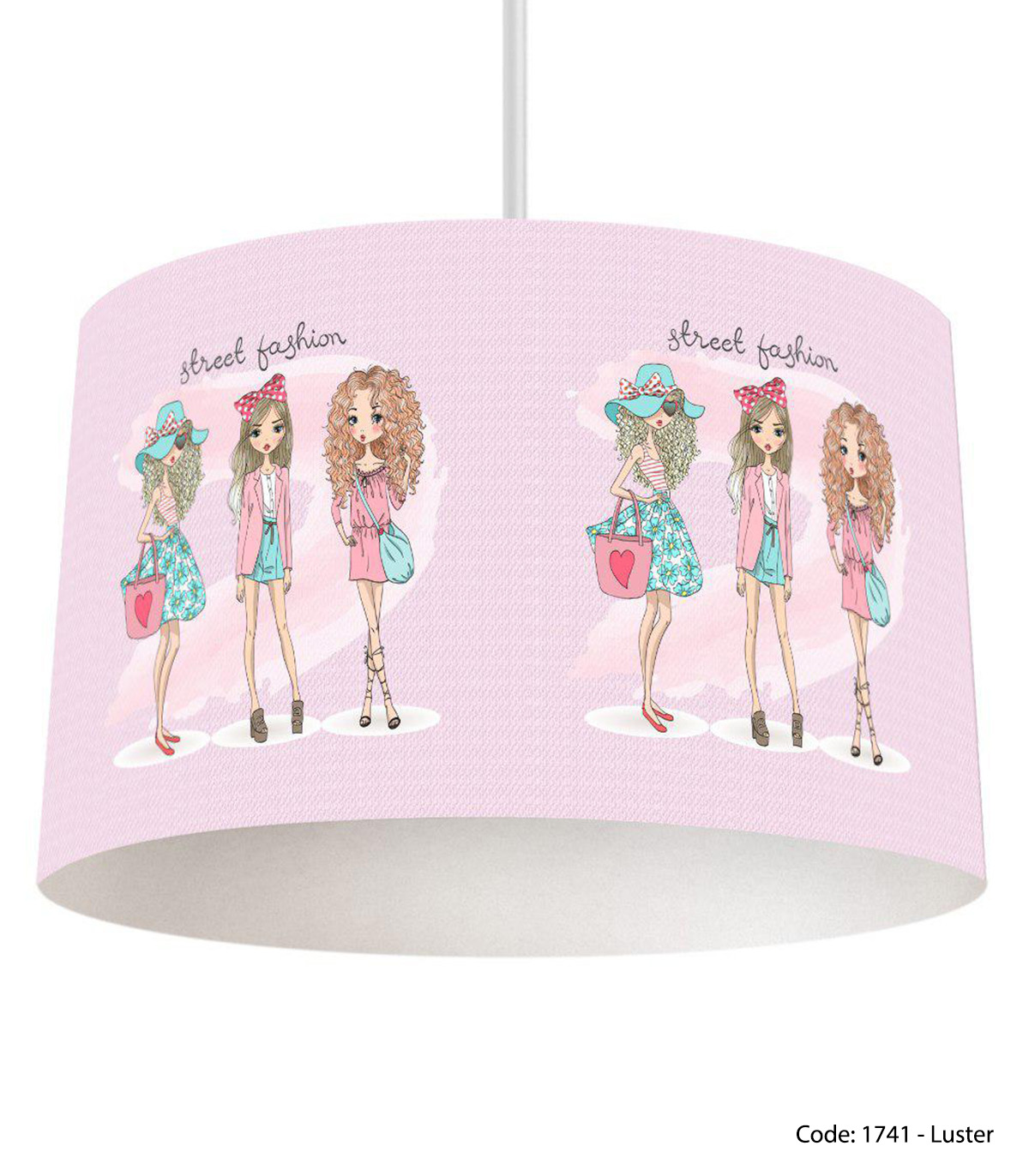 لوستر سقفی اتاق نوجوان مدل STREET FASHION