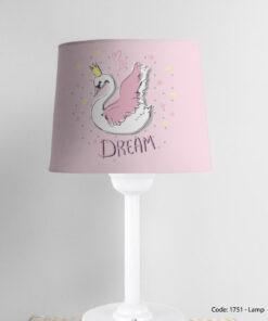 آباژور دخترانه صورتی مدل DREAM3