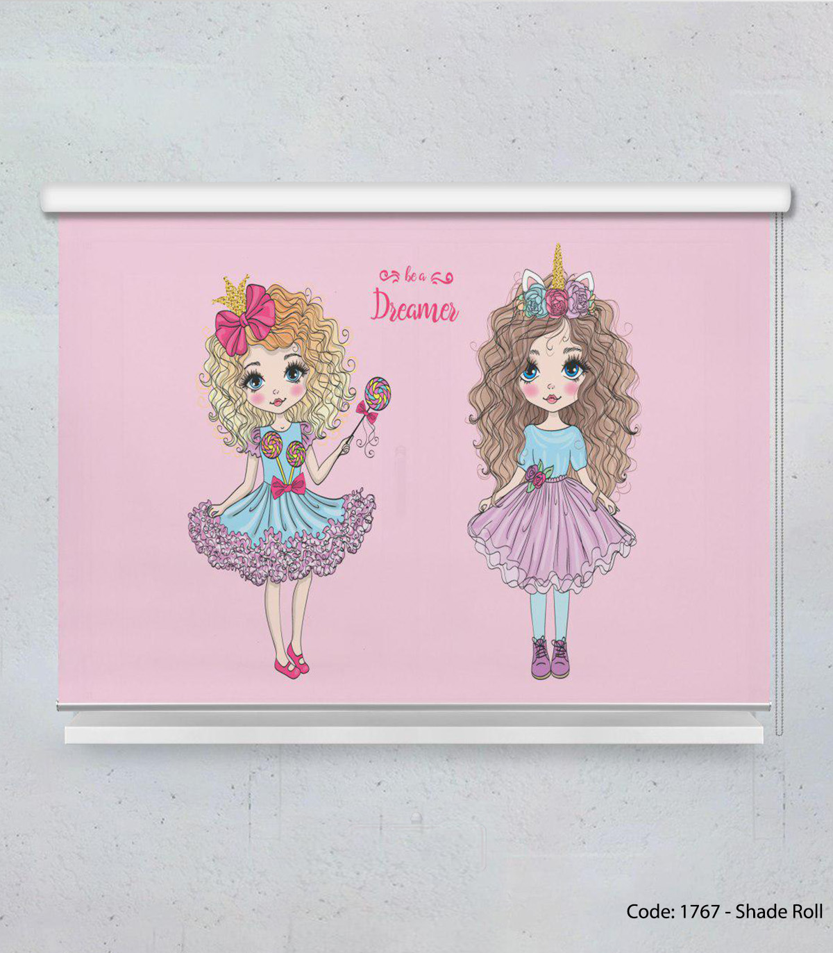 پرده شید بالارو مناسب سیسمونی مدل CANDY