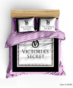 سرویس روتختی و لحاف طرح دار مدل VICTORIAS SECRET