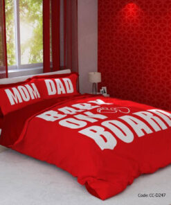 ست روتختی و لحاف مدل MOM AND DAD