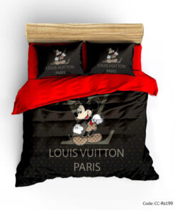 روتختی و ملحفه کشدار مدل BLACK RED LV