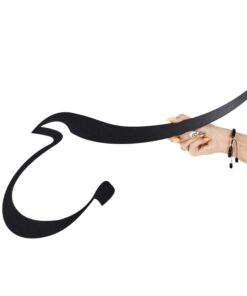 استیکر MDF خوشنویسی طرح قل کل یعمل علی شاکلته