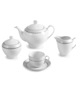 سرویس چینی 102 پارچ 12 نفره مدل هدیه پلاتینی سری ایتالیا اف