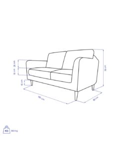 کاناپه راحتی سه نفره مدل KIA