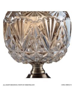 شکلات خوری پایه برنزی مدل در توپی