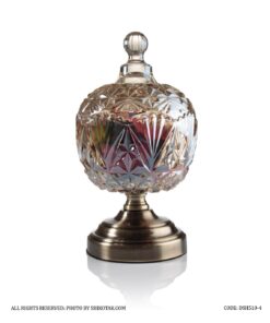 شکلات خوری پایه برنزی مدل در توپی