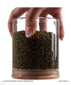 بانکه شیشه ای در بامبو 4 سایز