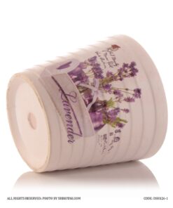 گلدان گل سفالی طرح فلاور باکس لوندر