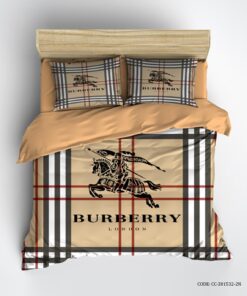 سرویس لحاف روتختی اسپرت دخترانه و پسرانه طرح BURBERRY