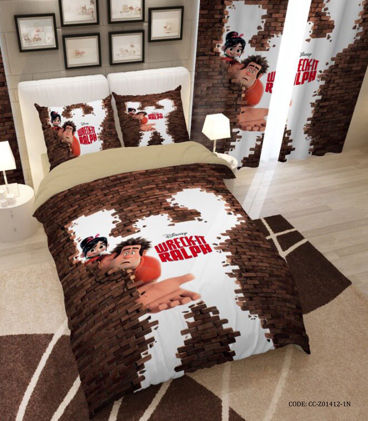 روتختی کودک طرح انیمیشن Wreck-It Ralph