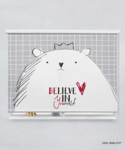 پرده شید اتاق کودک پسرانه و دخترانه مدل Believe in Yourself