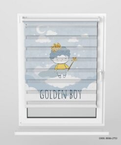پرده زبرا اتاق کودک پسرانه مدل Golden Boy